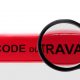 Code du travail français avec un loupe agrandissant le mot travail